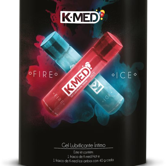Gel Lubrificante Íntimo K-Med Fire and Ice