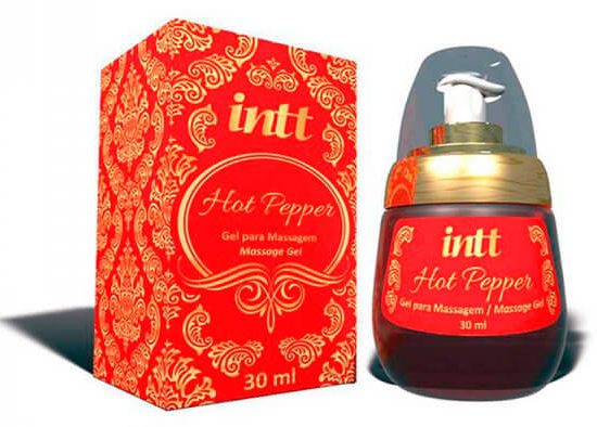 Gel Estimulante a Base de Pimenta Hot Pepper Intt 30ml