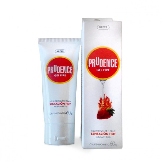 Gel Lubrificante Prudence Hot Morango 60 G