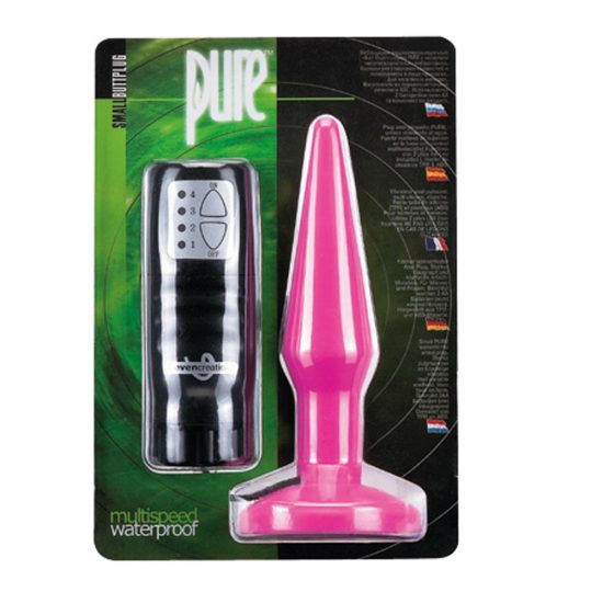 Plug Anal Vibratório Pure 14 x 12cm