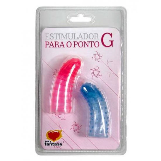 Conjunto Estimulador para Ponto G Texturizados 2 Unidades Sexy Fantasy