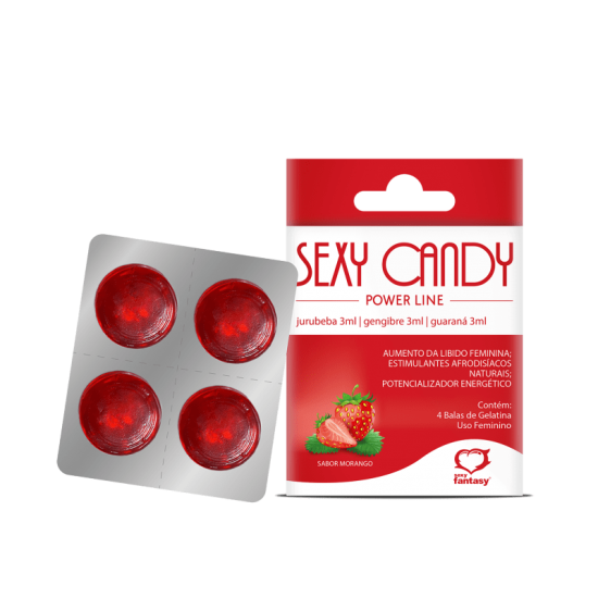 Sexy Candy Bala Feminina Estimulante