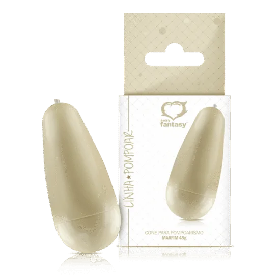 Cone Para Pompoarismo Marfim Sexy Fantasy 45g
