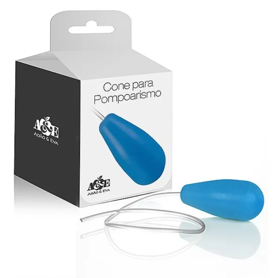 Cone para pompoarismo Azul 70gr Adão e Eva