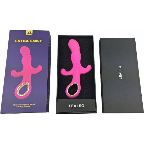 Vibrador Recarregável Entice Emilly Lealso