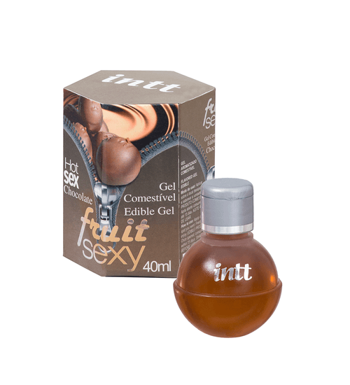 Gel Comestível que Esquenta Fruit Sex Chocolate Intt 40ml