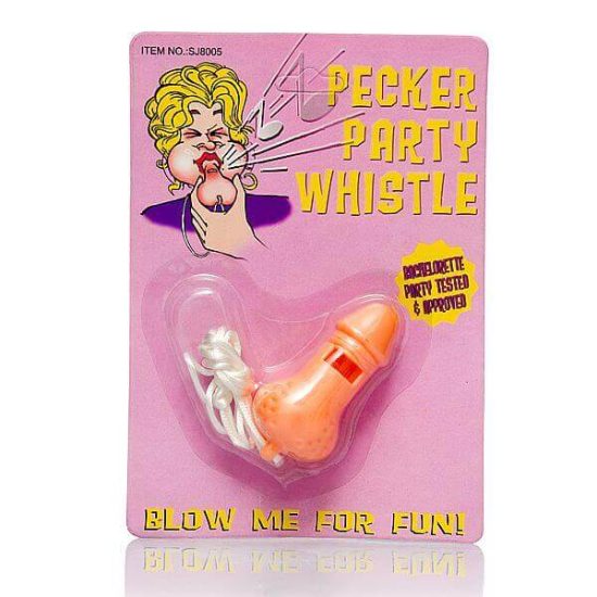 Apito em Formato de Pênis Pecker Party Whistle