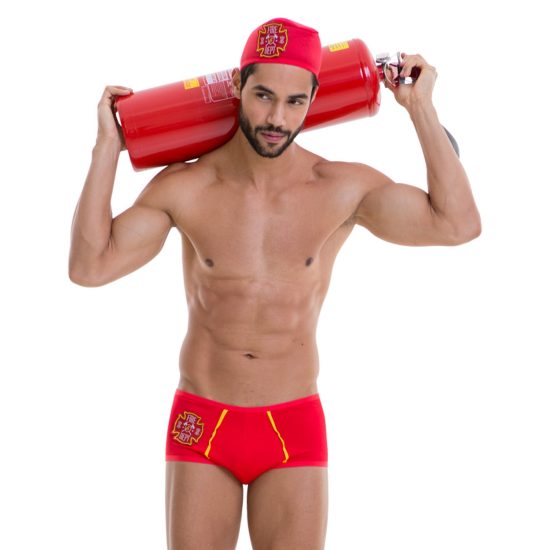 Mini Fantasia Masculina Bombeiro Sapeka Lingerie