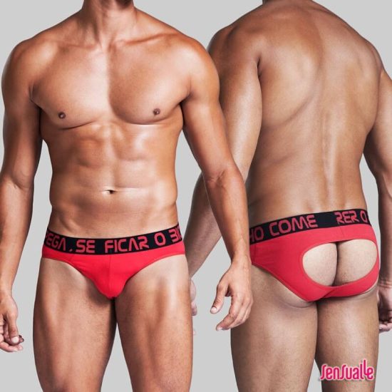 Cueca Pega Mal Vermelha Sensualle