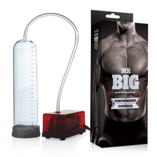 Bomba Peniana Elétrica Transparente 110v Mr Big