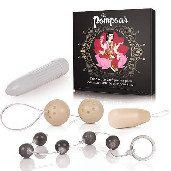 Kit Pompoar com 4 Peças