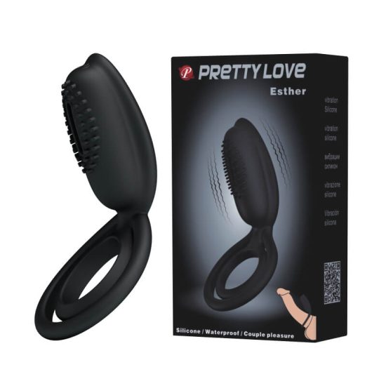 Anel Peniano em Soft Touch com Vibração Pretty Love Esther