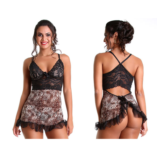 Camisola Sedução Onça Magia e Sedução
