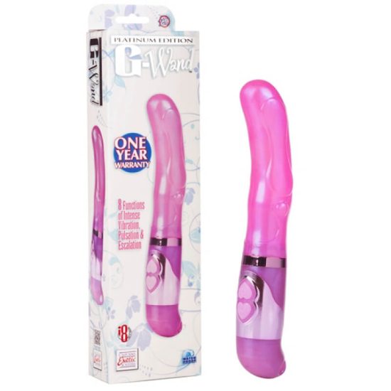 Vibrador Ponto G Platinum Edition G-Wand California Exotic Novelties 13 x 3 cm