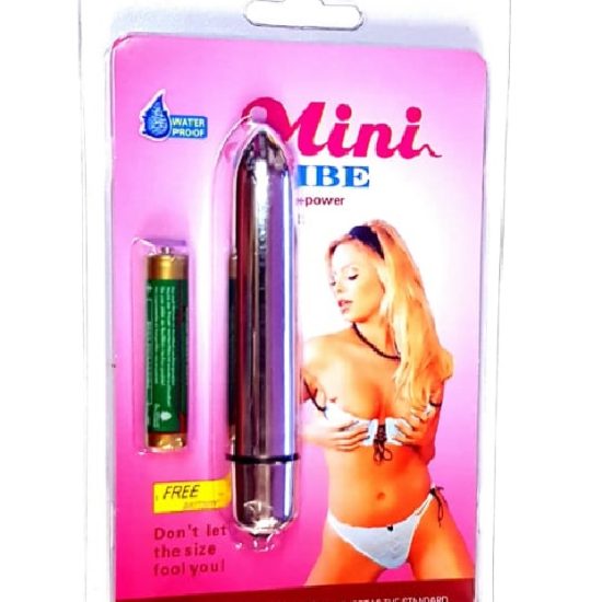 Cápsula Mini Vibe a Pilha Com 10 Modos de Vibração