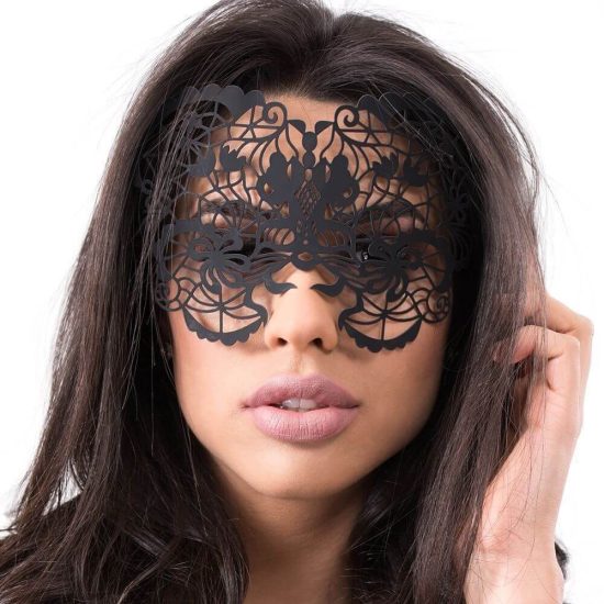 Máscara Poder e Sedução Preta Sexy Fantasy