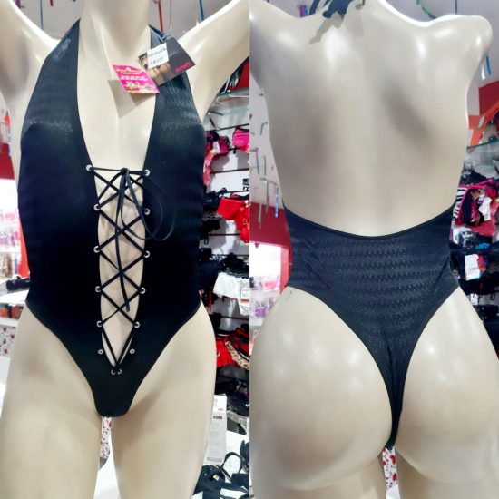 Body Profundo Sensualle Preto