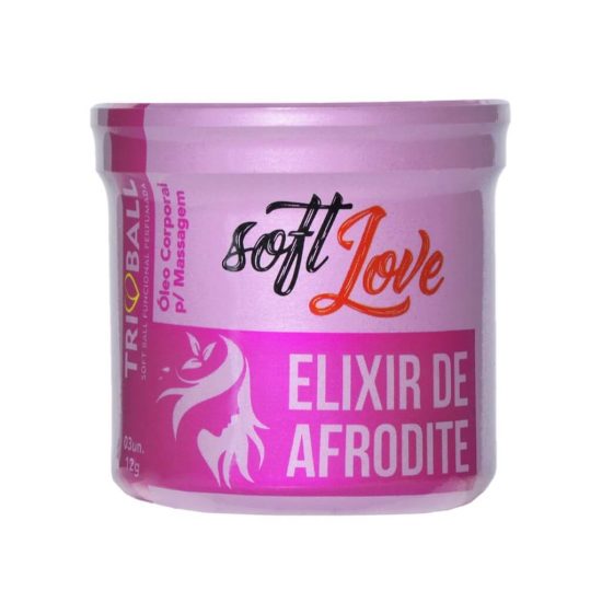Bolinha Explosiva Elixir de Afrodite Multi Sensação e Feromônio Feminino com 3 Unidades Tri Ball Soft Love