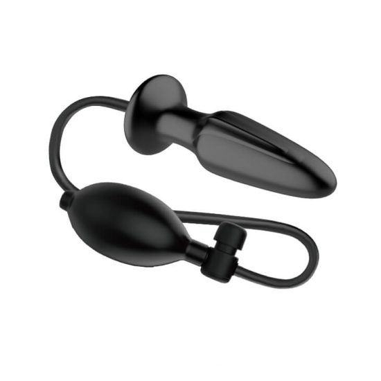 Plug Anal Inflvel de Silicone com Bomba Manual Mr Play Pretty Love 13 x  3,8 cm  Sex Shop Flower Love