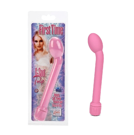Vibrador Ponto G Multi Velocidade First Time G-Spot Tulip California Exotic Novelties 20 x 3 cm