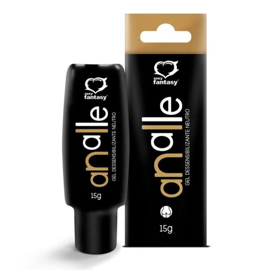 Gel para Sexo Anal Dessensibilizante Neutro Analle Sexy Fantasy 15g