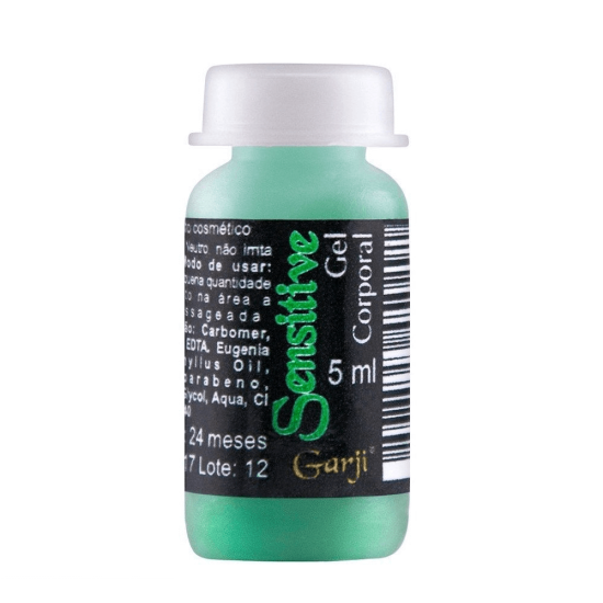 Gel Lubrificante e Dessensibilizante para Sexo Anal Sensitive Garji 5 Ml