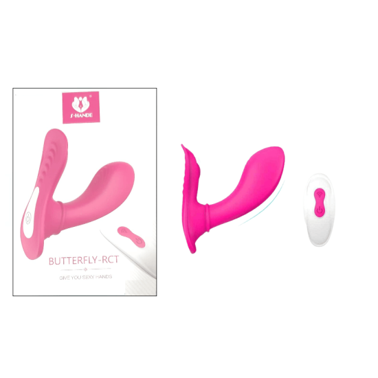 Vibrador de Ponto G - Butterfly-RCT - S-Hande