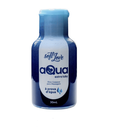 Lubrificante Íntimo a Base de Silicone á Prova D'água aQua! Soft Love 30 ml