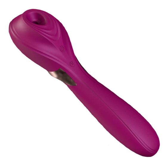 Vibrador de Ponto G e Clitóris com Pulsação - S-Hande