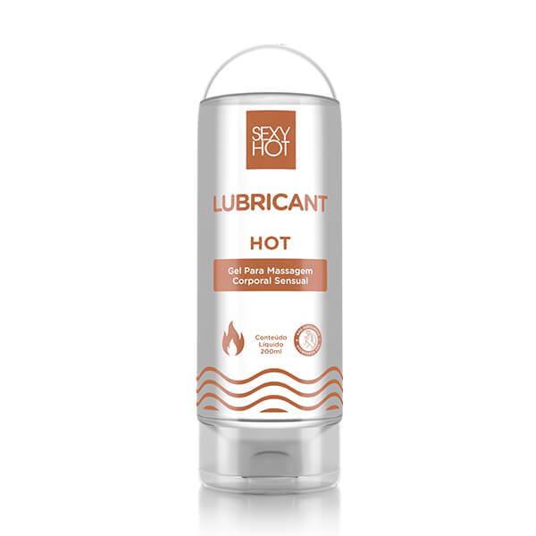 Lubrificante Para Massagem Corporal Sensual Com Sensação Térmica Sexy Hot Lubrificant Hot 200ml 3293