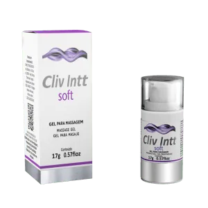 Gel Para Sexo Anal 4 em 1 com Efeito Vibrante Cliv Intt Soft 17g