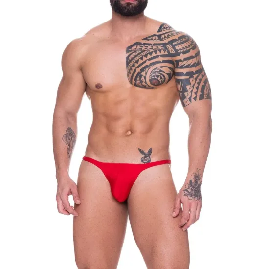 Fio Dental Masculino em Suplex Vermelho – Conforto, Estilo e Liberdade | SD Clothing
