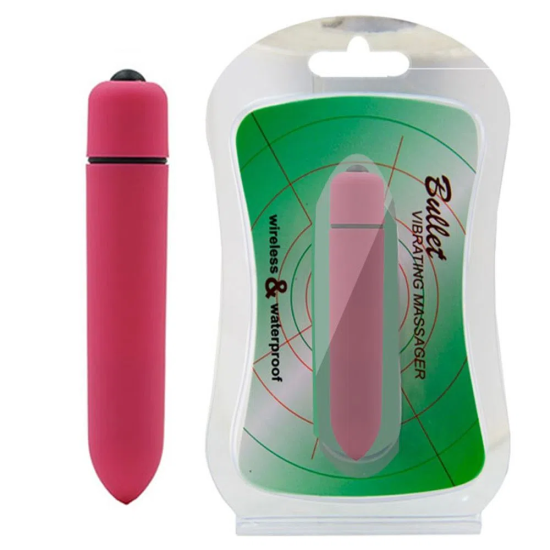 Power Bullet Plus 1 Modo de Vibração Rosa 8,5 x 1,5 cm