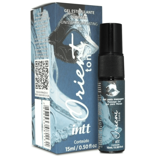Gel Excitante Unissex com Efeito Quente e Sabor de Vinho Tinto Orient Sexy Tons 15 ml