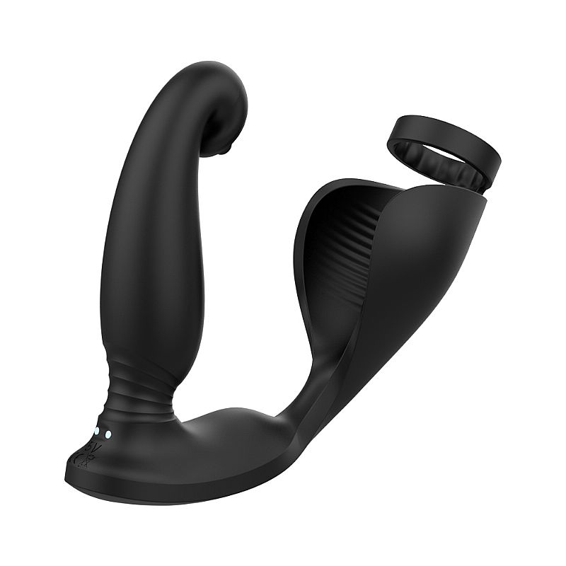 Estimulador de Próstata com Anel peniano – RAPTOR-RCT – S-Hande com 9 Vibrações 15X8 