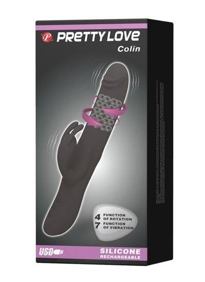  Vibrador Recarregável Pretty love Colin 
