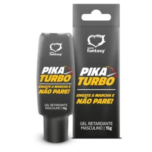 Gel Retardante Masculino Pika Turbo Engate a Marcha e Não Pare! Sexy Fantasy 15g