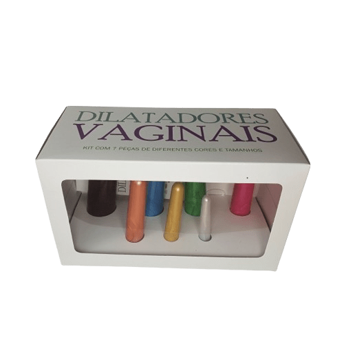 Kit Dilatador Vaginal com 7 Peças Sexy Fantasy