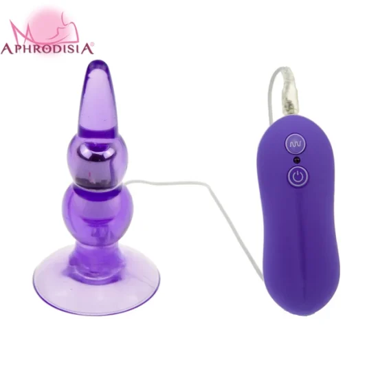 Anal Pleasure Butt Plug 10 Mode Bulbs Probe