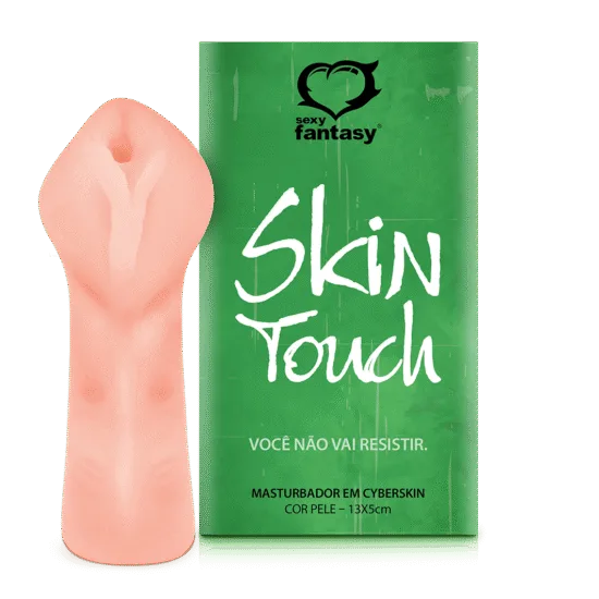 Masturbador em Cyberskin Mini Vagina Skin Touch Sexy Fantasy 12 x 5 cm