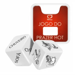 Dado Erótico Jogo do Prazer Hot Hétero com 2 Unidades Sexy Fantasy