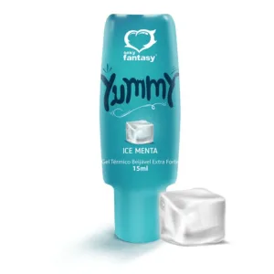 Gel Comestível com Efeito Geladinho Yummy Sabor Ice Menta Sexy Fantasy 15ml