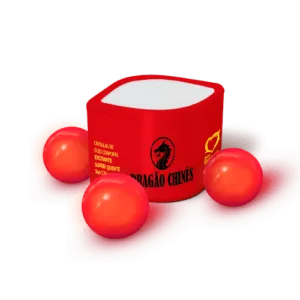 Bolinha Explosiva com Efeito Super Quente e Excitante Dragão Chinês Sexy Fantasy 3 Unidades