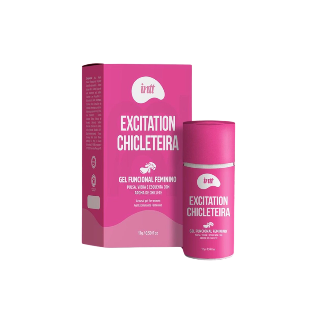 Excitation Chicleteira Excitante Feminino 17 Ml Linha Collors Intt.