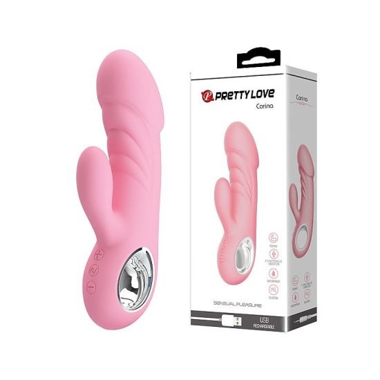 Vibrador Ponto G Recarregável Rosa Ansel Pretty Love