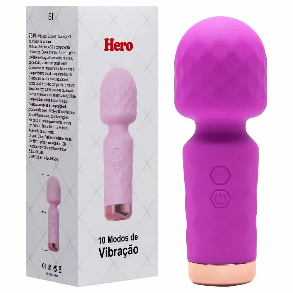 Mini Varinha Mágica Hero Recarregável Si