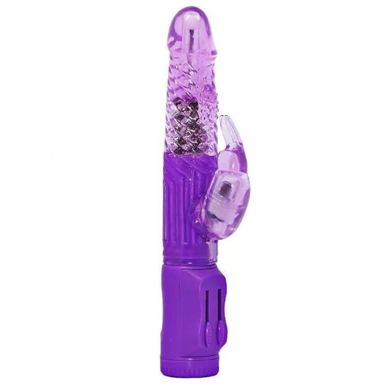 Vibrador Rotativo Jack Rabbit - Dupla Estimulação Na Cor Roxa - SI