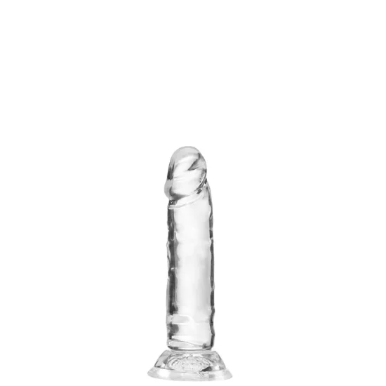 Pênis Realístico com Ventosa - 13,0 x 2,5cm Transparente - SI