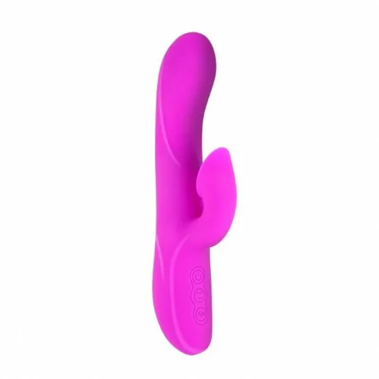 Vibrador Recarregável Romance Massagem Com Sucção Clitoriana Pretty Love 19,5 x 3 Cm