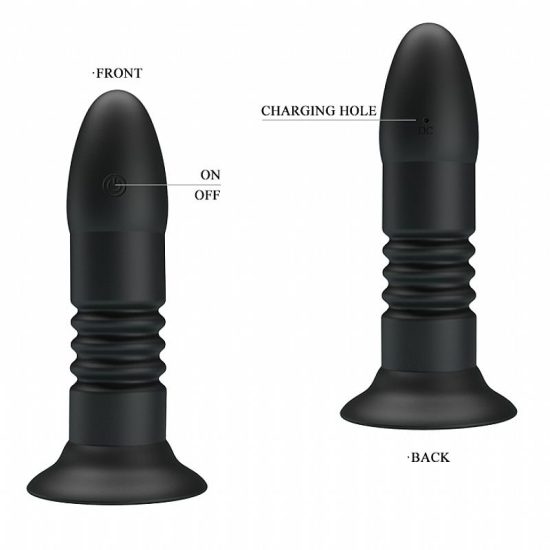 plug anal vai e vem Plug Anal Iniciante Intensive com LED em Silicone 7cm x 2,5cm Vermelho ::  Sex Shop Loja do Prazer main image 1